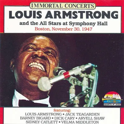 Image de CD : Louis Armstrong et les Allstars au Symphony H