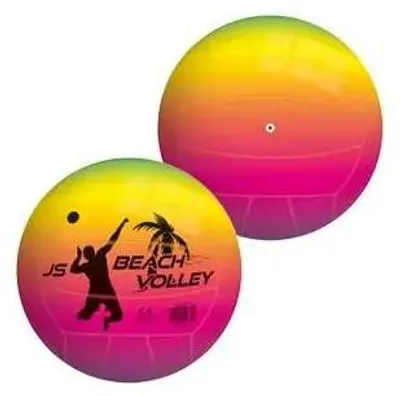 Image de John® Volleyball Rainbow Palm multicolore, Ø 22,0 cm, 1 pc.