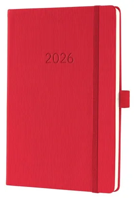 Imagen del producto de Calendario semanal Conceptum, formato A5, 1 semana por página, 2 páginas por hoja, 192 páginas