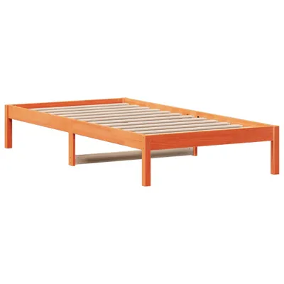 Produktbild von Tagesbett ohne Matratze Wachsbraun 80x200 cm Massivholz Kiefer