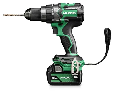 Image de Perceuse percussion - 18V 5,0Ah Brushless 140Nm mandrin auto-serrant 13mm - RFC HitCase II