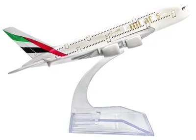 A380 Diecast Modellflugzeug 1:400 Maßstab für Erwachsene