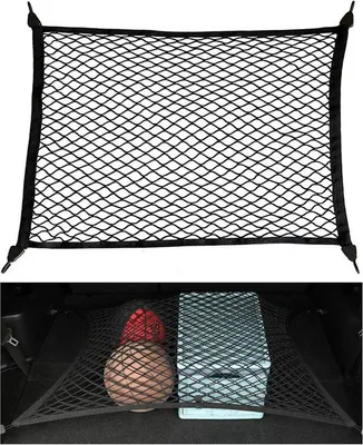 Produktbild von Famanu Auto-Organizer Netz 80 x 60 cm - Ausziehbar mit Haken