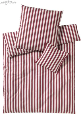 Immagine prodotto di Elegante biancheria da letto in raso di cotone Mako 7022 Lido 155x220 cm+40x80, colore bordeaux