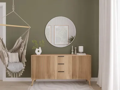 Obrázek produktu pro Kulaté zrcadlo ONYX - bílé