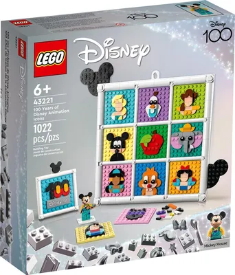 Produktbild von LEGO® Disney™ 43221 100 Jahre Disney Zeichentrickikonen