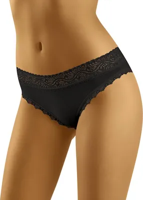 Produktbild von Wolbar Damen Mini-Slip WB158 , Schwarz, M