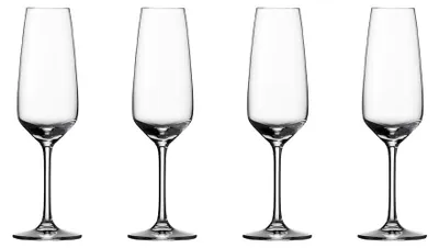 Imagen del producto de Voice Basic, juego de 4 copas de champán de cristal, 70 mm. Marca: vivo - Villeroy & Boch Group. Fabricado en Alemania. Número de artículo: 1953008131. Código EAN: 4003686318823