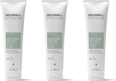 Produktbild von Stylesign Curls High-Shine Gel Wax 3x100 ml