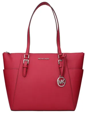 Image de Michael Kors sac à épaule en cuir rouge