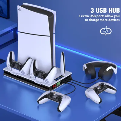 Obrázek produktu pro Chladicí ventilátor, 3 rychlosti, USB hub, S5000