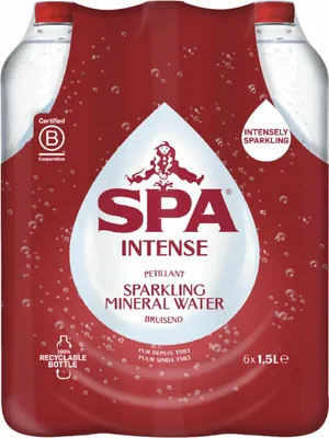 Immagine prodotto di Spa Intense - Acqua Spa Intense, bottiglia da 1,5 l, confezione da 6 pezzi