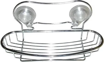Produktbild von badezimmerregal oval 30x11x4cm Cr 2225