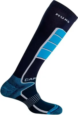 Produktbild von Mund Socks Carving Socken Blau EU 42-45 Mann Blau EU 42-45