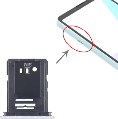 Immagine prodotto di Per Sony Xperia 10 VI SIM + Micro SD Card Holder Card Tray Parte di ricambio Bianco