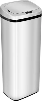 Produktbild von Mülleimer Automatik Mit Sensor Abfalleimer Küche Edelstahl 50/68L Silber (50L)