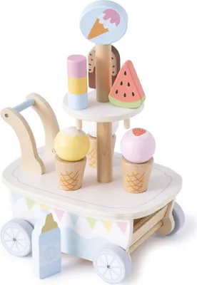 Produktbild von Mehrfarbiges Eiswagen Spielzeug Set für Jungen und Mädchen ab 3 Jahren