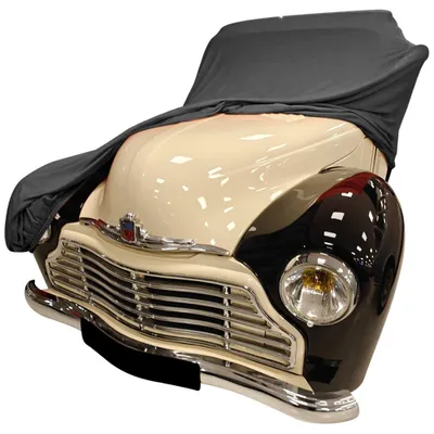 Image de Housse de voiture intérieure adaptée à Simca 6 Noir NEU Bâche de protection