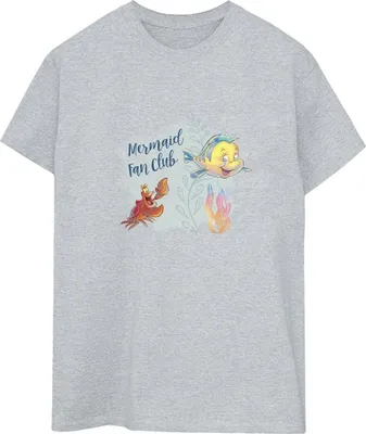 Produktbild von Disney - "The Little Mermaid Club" T-Shirt für Damen BI31004 (L) (Grau)