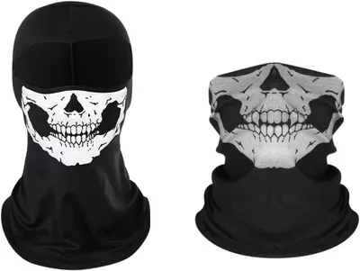 Produktbild von Doodshoofd-Bivakmütze – Multifunktionelles Tuch – Motorrad – Balaclava