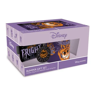 Produktbild von Nightmare Before Christmas-Geschenkset (Notizblock, Tasse, Untersetzer, Schlüsselanhänger)