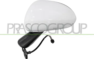Produktbild von PRASCO OP0347314P Außenspiegel Seitenspiegel Links für OPEL Corsa D Schrägheck (S07) Beheizt Grundiert Elektrisch