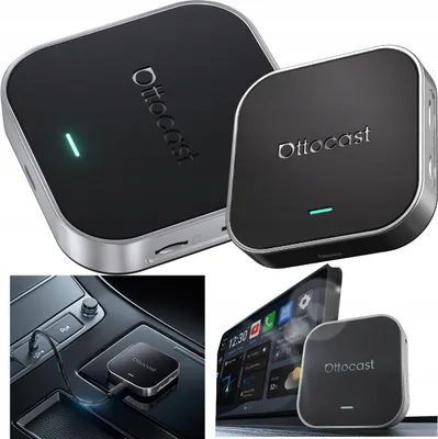 Zdjęcie produktu dla OTTOCAST OttoAibox E2 bezprzewodowy Adapter CarPlay AI Box Android Auto