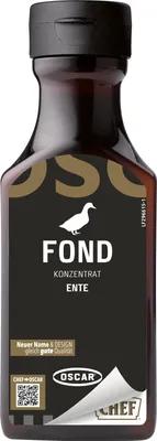 Image de Oscar Fond de canard concentré convient pour les soupes et les sauces 200ml