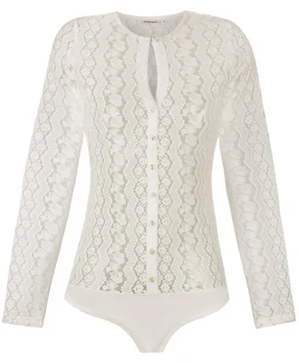 Immagine prodotto di Stockerpoint, body tradizionale da donna, color crema, taglia XS