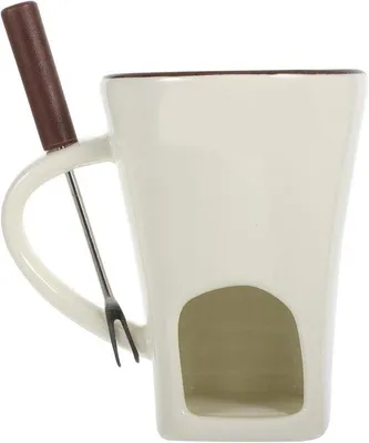 Zdjęcie produktu dla Metalowy zestaw do fondue czekoladowego i serowego