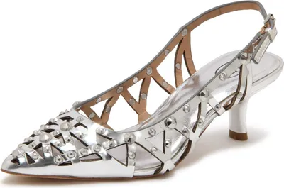 Immagine prodotto di O0598 Decollete Slingback Donna Ash Bizarre Mirror Woman Shoes
