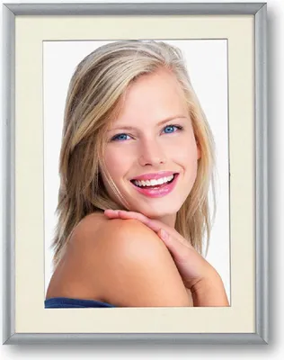 Immagine prodotto di ZEP Burpali cornice in alluminio 21x29 7 cm argento DIN A4 vetro trasparente