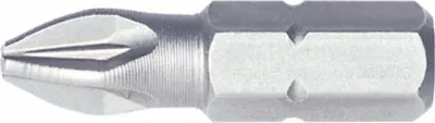 Produktbild von Standard Bit, Pozidriv, Form C 6,3, Typ 7012 Z, Länge 25mm PZ 1
