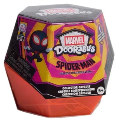 Produktbild von Just Play Marvel Doorables Spider-verse Kapselfigur 10 Modelle Zufälliger Versand Sortiert Mehrfarbig  Kinder Mehrfarbig One Size