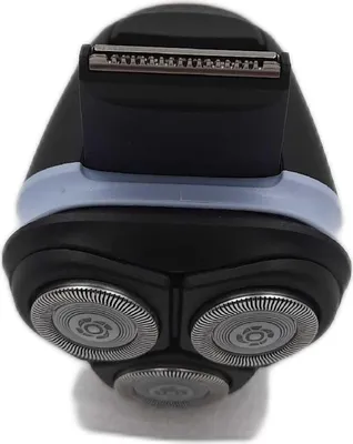 Produktbild von Philips Shaver 3000X Series X3053/00 Elektrischer Nass- und Trockenrasierer, Rotationstrasierer, Blau, PowerCut blade system; 27 self-sharpening blades; 55.000 cuts/minute, Replace every 2 yrs with SH30, 2 Jahr(e), Akku