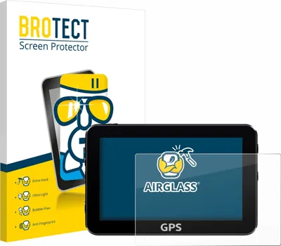Produktbild von BROTECT Schutzglas für Navigation mit 17.8 cm (7 Zoll) Displays 154.8 x 87 mm Schutzfolie Panzer Folie Glas Display Schutz klar