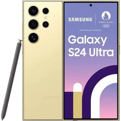 Image de SAMSUNG Galaxy S24 Ultra Smartphone 1 To Ambre