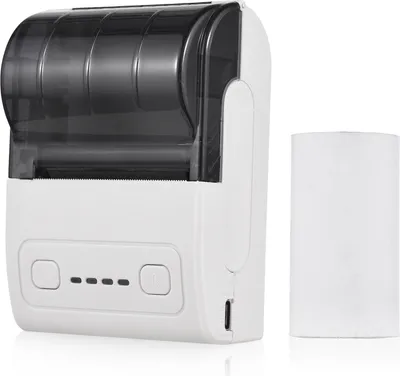 Produktbild von Bisofice MPT-II 57mm Thermodrucker Bluetooth+USB 2 Zoll Rechnungsbelegdrucker 203dpi iOS Android Windows für Restaurantverkauf, Einzelhandelsgeschäfte
