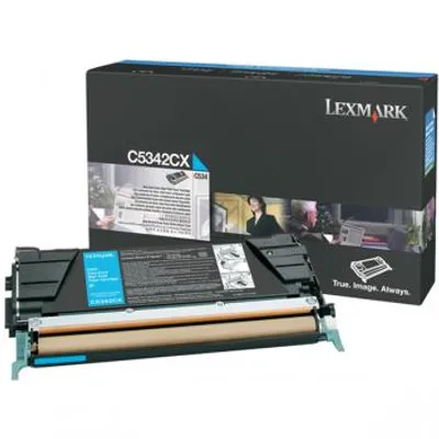 Produktbild von Lexmark - Besonders hohe Ergiebigkeit - Cyan - original - Tonerpatrone LCCP - für Lexmark C534dn, C534dtn, C534n