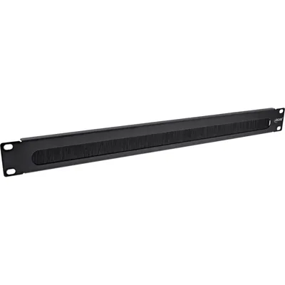 Obrázek produktu pro InLine 19111D, Průchozí panel s kartáčem, SPCC, Ocel, Černá, 228 g