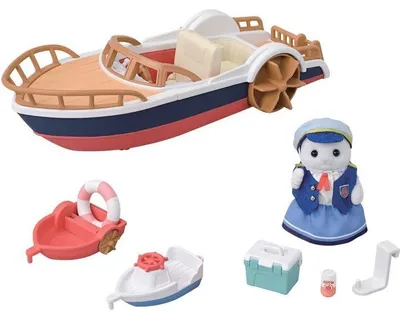 Image de Le bateau de plaisance - SYLVANIAN FAMILIES - 5864 - Mini univers