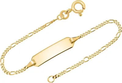 Produktbild von 333er Goldarmband: ID-Armband Gold BIN5001 (Länge: 16cm)