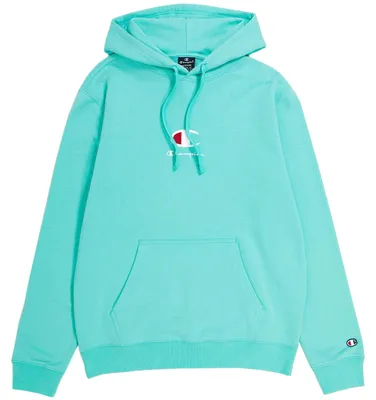 Produktbild von Champion Hooded Sweatshirt Mn Herren Kapuzenpullover mit neuem Sticklogo Honeydew-Türkis (CCK), 219845-BS049