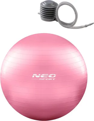 Image de Neo-Sport Ballon d'exercice 55 cm NS-950 rose