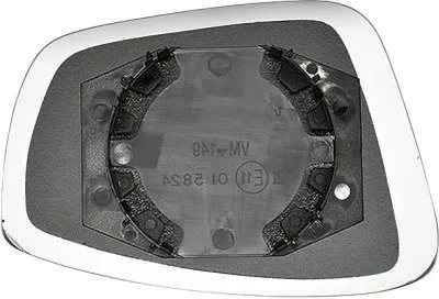 Produktbild von DIEDERICHS Spiegelglas Außenspiegel Links für SKODA FABIA (NJ3) Konvex 7433027