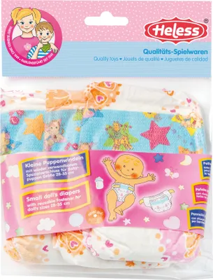 Produktbild von 3er pack Puppenwindel 28-35cm, 1Set