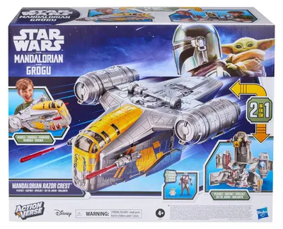 Zdjęcie produktu dla Star Wars Zestaw z Mandalorianinem i Brzeszczotem z serii ActionVerse, 4 lat(a), SW Playset, Kopolimer akrylonitrylo-butadieno-styrenowy (ABS), Metal, Polipropylen (PP), Polichlorek winylu...
