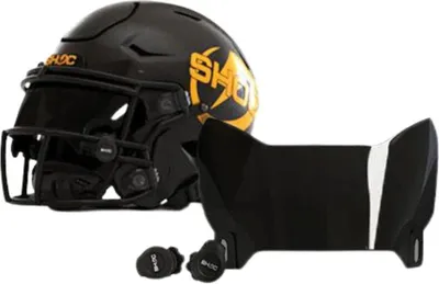 Produktbild von SHOC Zero G Plus Football Visier Farbe 20 Prozent Rauch