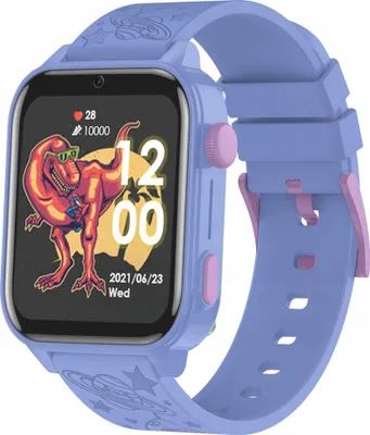 Immagine prodotto di Smartwatch per bambini Bemi Play2, display da 1,85 pollici, 4G LTE, GPS, LBS, colore blu