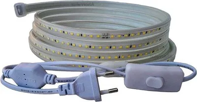 Obrázek produktu pro LED pásky s 120 LED diodami/m, typ 2835, délka 2 metry, studená bílá, 220 V, s integrovaným obvodem